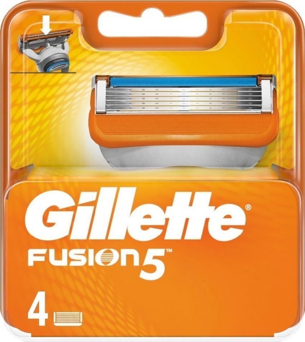 Gillette Fusion резерва 4 бр. 