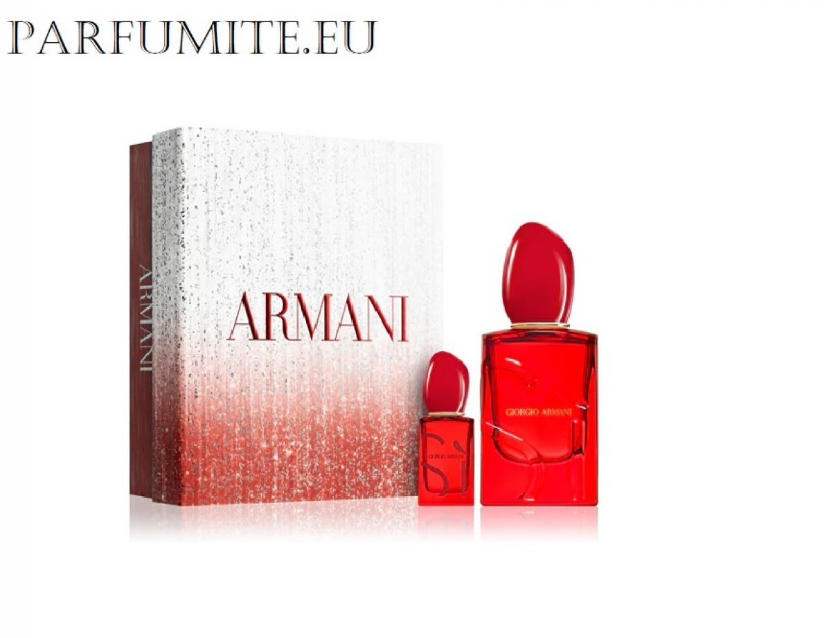 Парфюми Giorgio Armani Si Passione Red Musk комплект за жени 